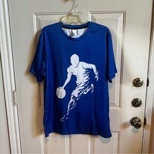 Blue Basketball Shirt